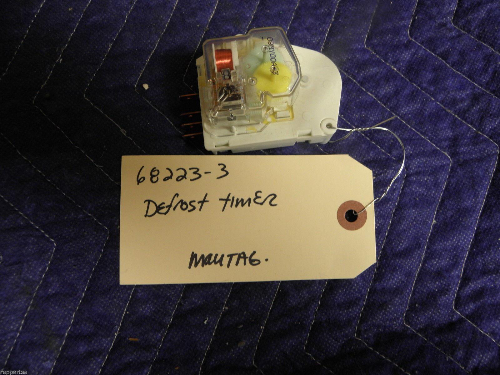 MAYTAG REFRIGERATOR 682233 DEFROST TIMER USED PART ASSEMBLY FREE SHIPPING MAYTAG REFRIGERATOR 682233 DEFROST TIMER USED PART ASSEMBLY FREE SHIPPING